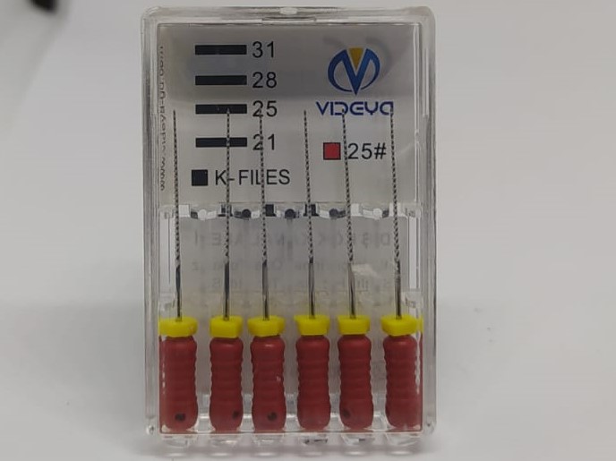 Dega-Videya K Files Kanal Eğesi (Blister) #25