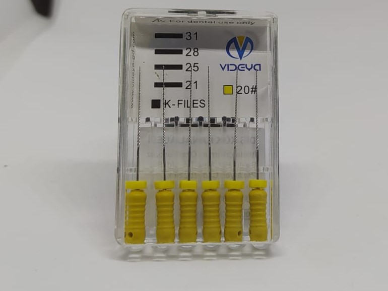 Dega-Videya K Files Kanal Eğesi (Blister) #20