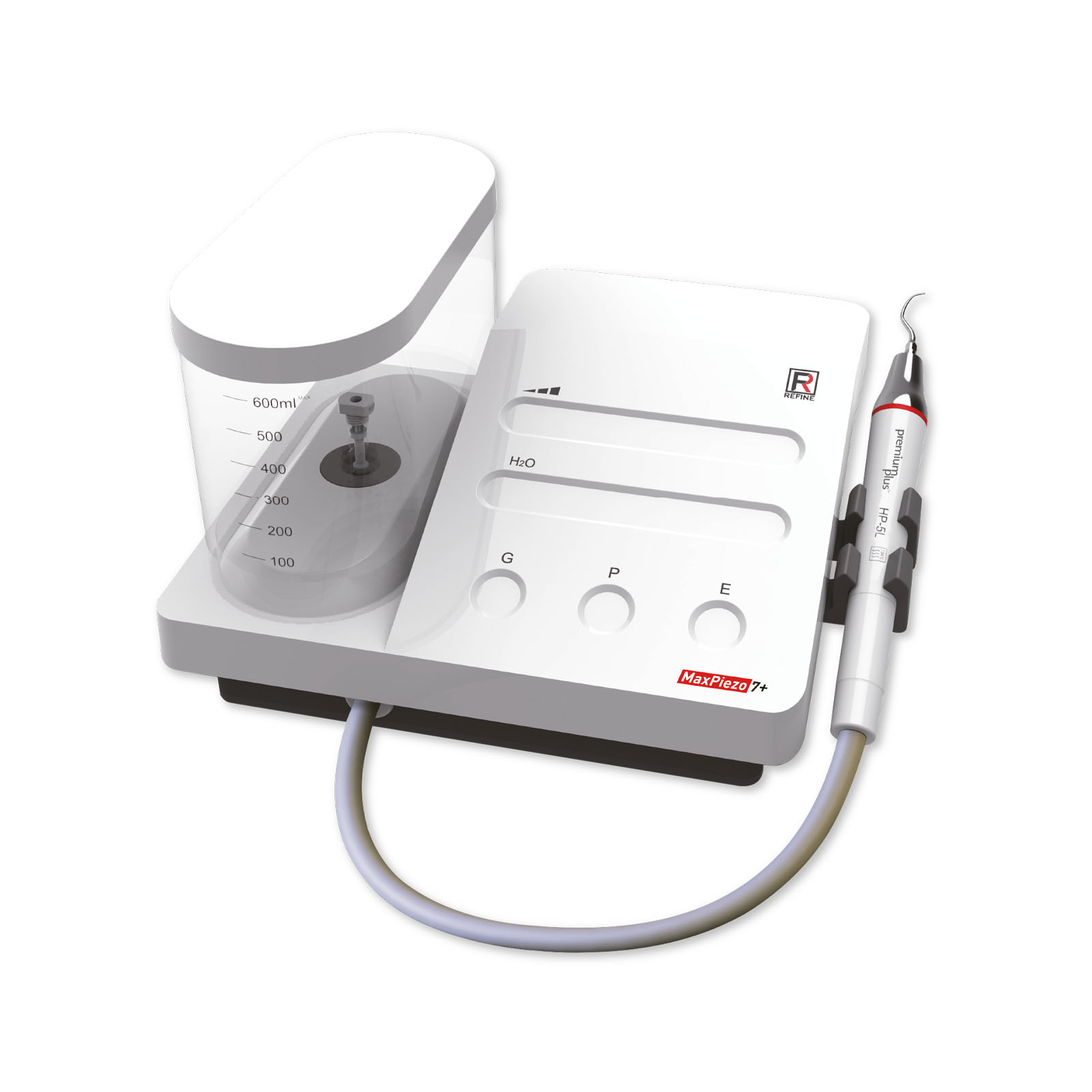 REFİNE MAxPİEZO 7+  KAVİTRON CİHAZI (Harici)(Işıksız) Su Tanklı