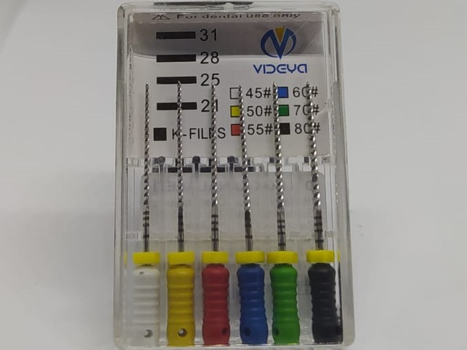 Dega-Videya K Files Kanal Eğesi (Blister) #45-80