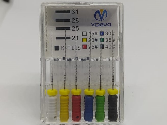 Dega-Videya K Files Kanal Eğesi (Blister) #15-40