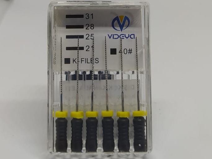 Dega-Videya K Files Kanal Eğesi (Blister) #40