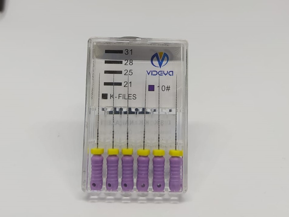 Dega-Videya K Files Kanal Eğesi (Blister) #10